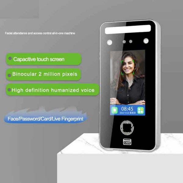 Facial attendance access control machine